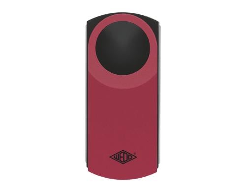 WEDO Leuchtlupe SWING-IT rot-metallic mit 3-facher Vergrösserung