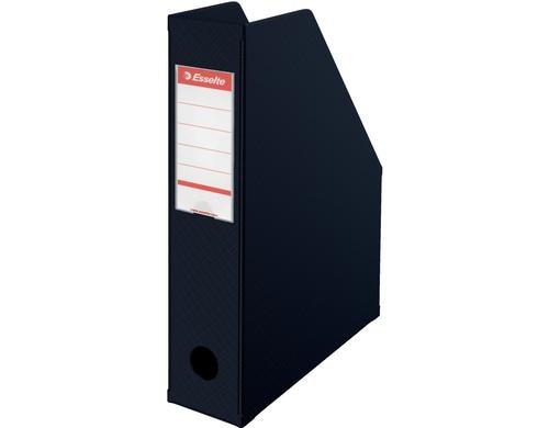 Esselte Stehsammler PVC schwarz