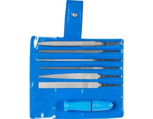 PFERD Schlüsselfeilen-Set 7-tlg. 100mm Hieb 2, m. Schnellspannheft