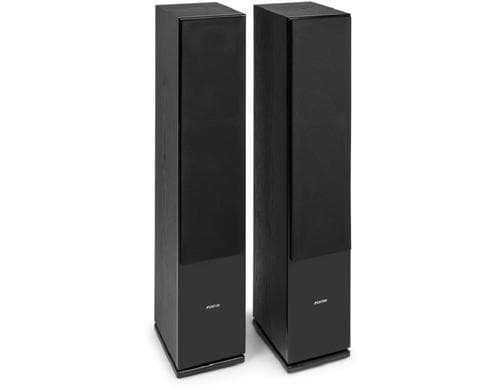 Fenton SHF80B - Paar (2Stück) HiFi-Lautsprecherset, 3x 6.5, 500W,schwarz