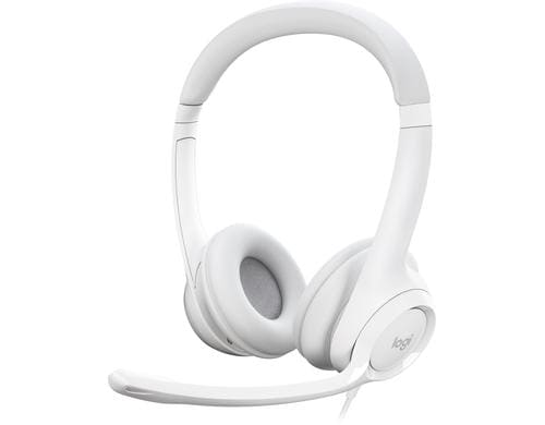 Logitech H390 Stereo-USB-Headset off white Mikrofon, USB