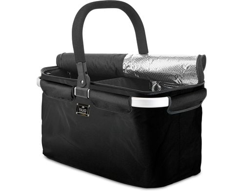 Genius Einkaufskorb Falko Duo schwarz Dunkelblau