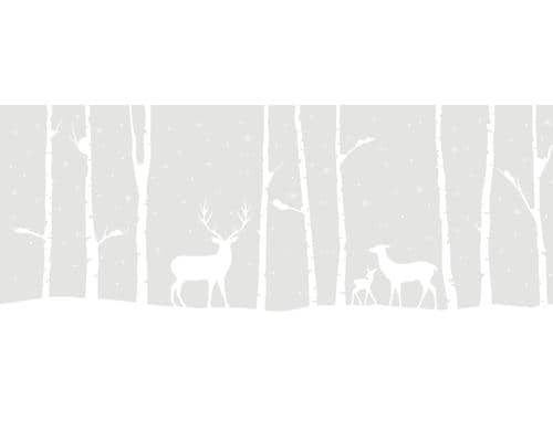 d-c-fix Fensterfolie Birch Woods 20  x 1.5 m, statisch, einfach anzubringen