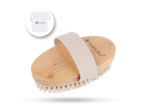Körpermassagebürste aus Naturborsten inkl. Beutel 1 Stk.