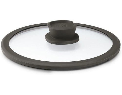 BergHOFF Glasdeckel Leo Stone+ 24cm schwarz passend zu 24cm Pfannen, Allround