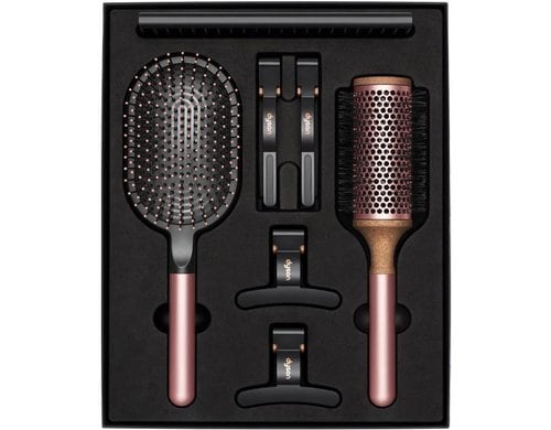 Dyson Styling-Geschenkset m. Paddlebrush, Volumenbürste, Kamm, Clips