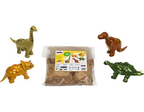 EST-Magnettierpuzzle 4 Dinos Beutel