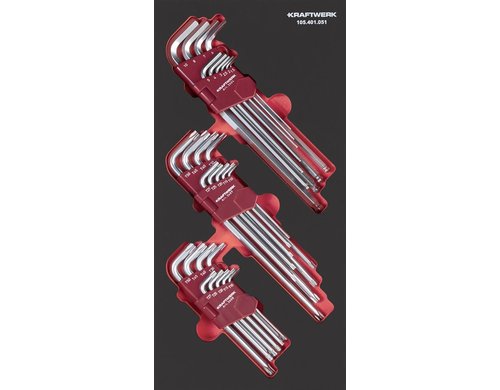 Kraftwerk PRO LINE EVA3 Winkelstiftschüssel 28-tlg.