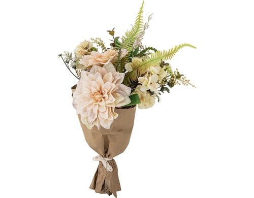 Bloomingville Blumenstrauss Glow, Natur 23x46 cm (DxH), Kunstblumen