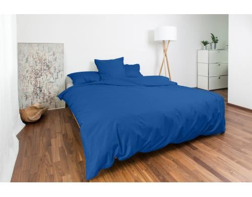 Edi blau Seersucker uni 65x65 cm 100% Baumwolle, RV