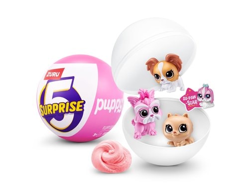 5 Surprise Puppy Pet Shop Series 1 / Assortiert