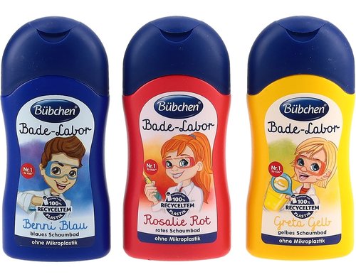 Bübchen Bad Labor Schaumbadmix 3x50ml