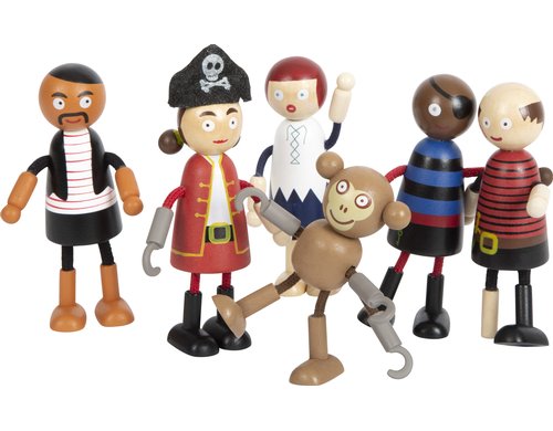 Biegepuppen Piraten Figuren