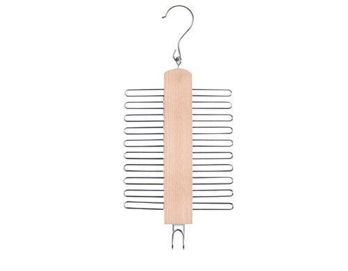 Zeller Present Kravattenhalter Buche/Metall, 16 x 39 cm