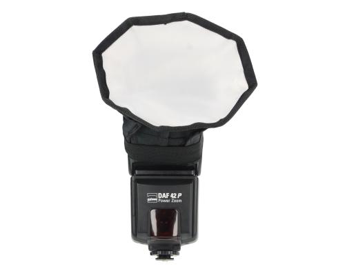 Dörr Mini Octagon Softbox für Aufsteckblitze, 13.5cm Durchmesser