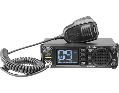 Albrecht AE6390 CB-Funkgerät 12/24 Volt, VOX, 4 Watt AM/FM