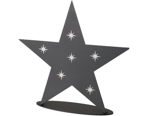 Boltze Dekoaufsteller Waldan Metall, 37x10x36cm