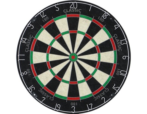 KOOR Dartscheibe Classic 180 Sisal-Dartscheibe
