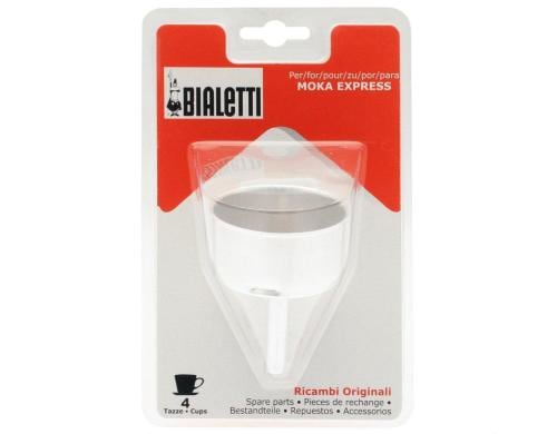 Bialetti Trichterfilter 4 Tassen Moka Expre s, Fiammetta