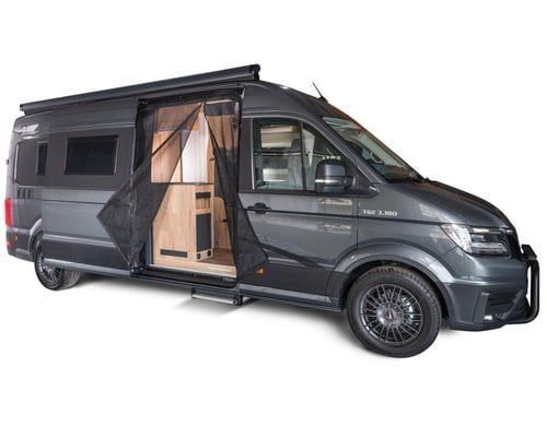 Schiebetürenmoskitonetz Magnetreissverschl. Maschenweite Fine Mesh, rechts