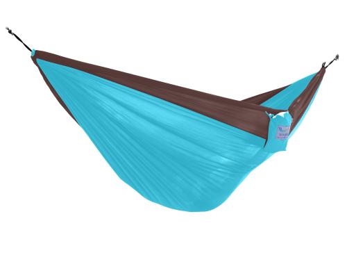 Vivere Hängematte Parachute Hammock Chocolate/Turquoise
