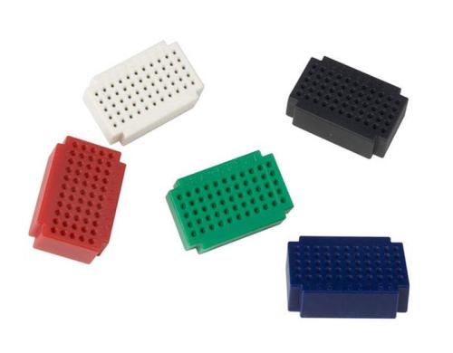 Mini-Steckplatinenset - 55 Löcher 5-teilig VTBB6