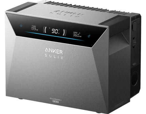 Anker Solix 4 E5000 PRO 5.024 Wh AE1033Z1 LiFePO4 All-in-One Balkonkraftwerk-Speicher
