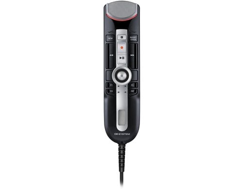 OM Systems RecMic RM-4010N Diktiermikrofon mit Drucktasten