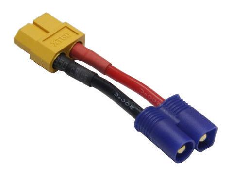 EP Adapterkabel EC3 Male zu XT60 Female