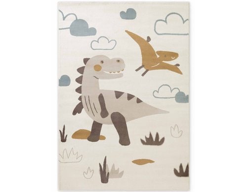 Hanse Home Kinderteppich Dino 100% Polypropylene, 160 x 235 cm, Cream