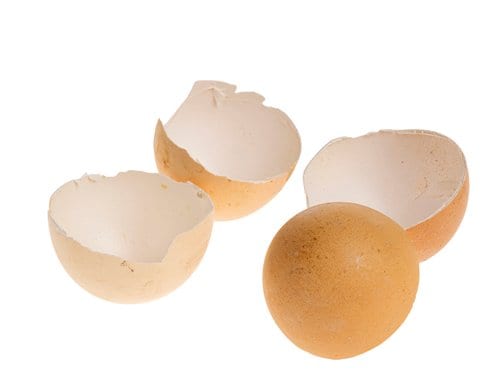 Opiflor Hühnereierschalen 200 g Natur-Braun, echte Eier