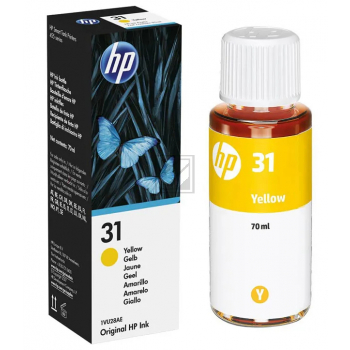 HP Tinte Nr. 31 - Yellow (1VU28AE) Seitenkapazität ~ 8'000 Seiten