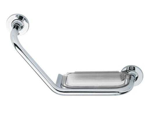 diaqua Winkelwannengriff mit Schale Verchromt