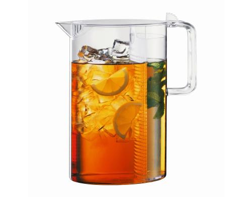 Bodum CEYLON Eisteekanne mit Filter transparent, Fassungsvermögen 3 Liter