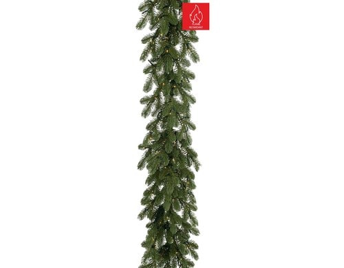 Botanic-Haus Tannengirlande DeLuxe, 152 LED IP20, H: 180cm, DM: 22cm
