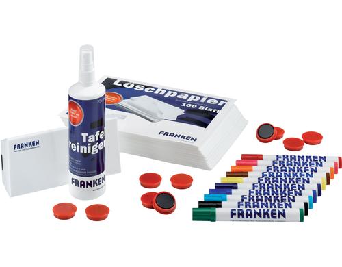 FRANKEN Starter-Set für Magnettafel Magnettafel-Starterset