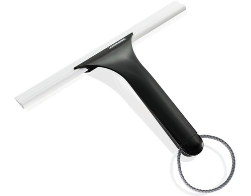 Leifheit Duschkabinenabzieher Black Edition Cabino, 24cm