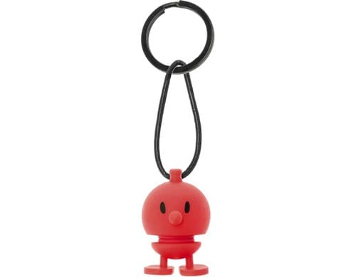 Hoptimist Schlüsselanhänger Bumble Rot Silikon