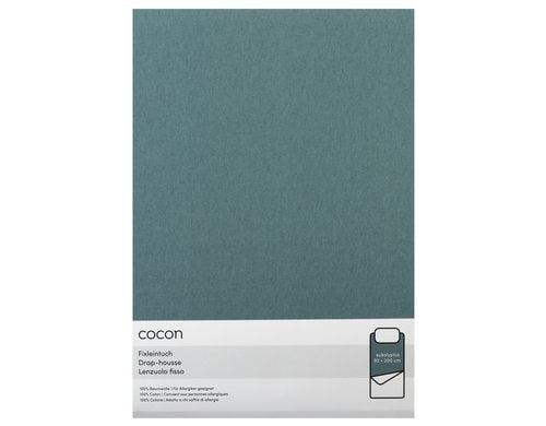 COCON Fixleintuch eukalyptus 90/100x200 cm