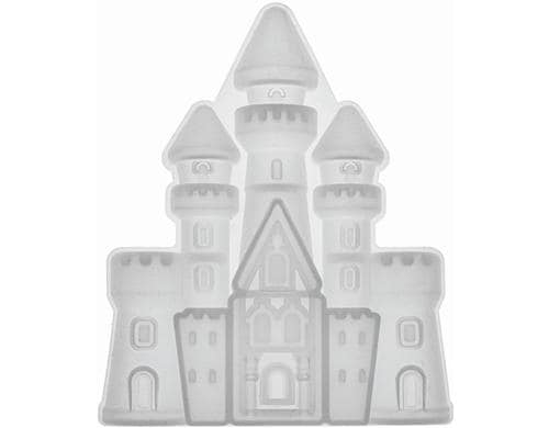 Glorex Silikon-Form Schloss 15 x 12 cm, 9-teilig