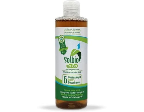 Sanitäflüssigkeit Solbio ToGO, Inhalt 0,25 l