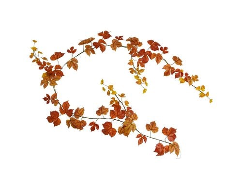 Botanic-Haus Ahorn Kunstgirlande 180 cm Herbstorange, L: 180 cm, D: 15cm