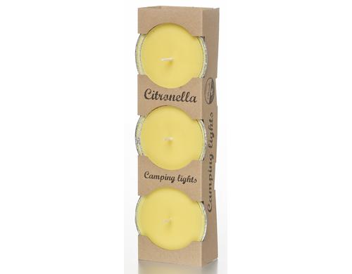 Balthasar Camping Lights Citronella gelb 8x3.5 cm