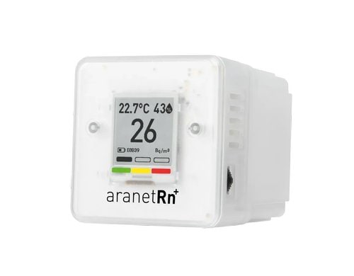 Aranet Radon PLUS HOME Sensor Bluetooth, Tasten