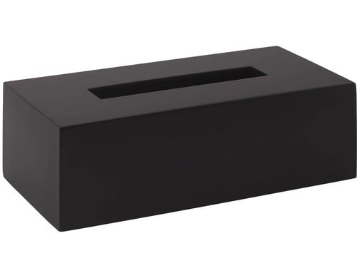 Aquanova Kosmetiktücherbox Moon, Black Polymarble, 26.5x13x8 cm