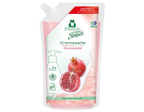 Frosch Cremeseife Granatapfel Nachfüllbeut. 500 ml
