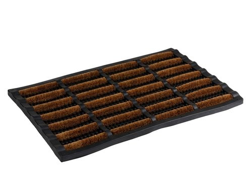 Arti Casa Türmatte, 60x40x3 cm Schwarz-Braun