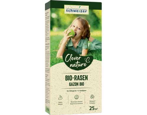 Eric Schweizer Clever Nature Bio Rasen Biologisch 25 m²