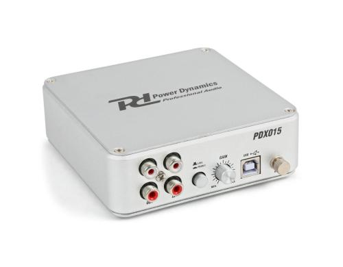 Power Dynamics PDX015 USB Phono Vorverstärker