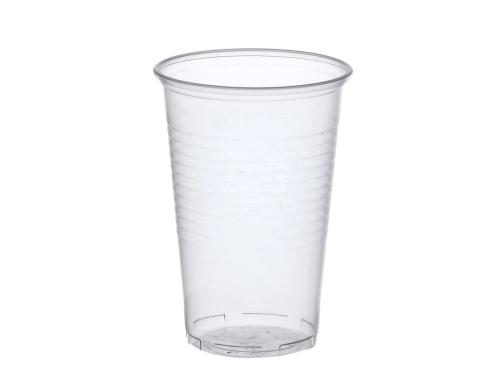 Papstar Trinkbecher transparent 0.3 Liter Inhalt 100 Stück Ø 7,8 cm, 11,3 cm